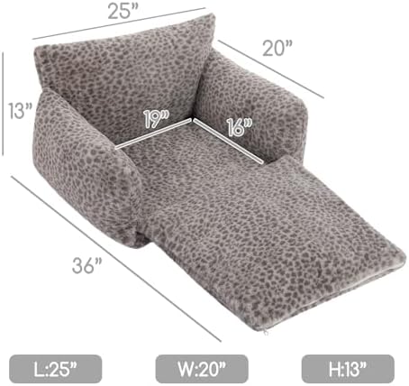 Hollypet Cat Bed Small Dog Orthopedic Couch Beds - Image 3