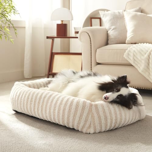 MIXJOY Dog Bed Medium Size Dog, Washable Medium Dogs Bed by MIXJOY