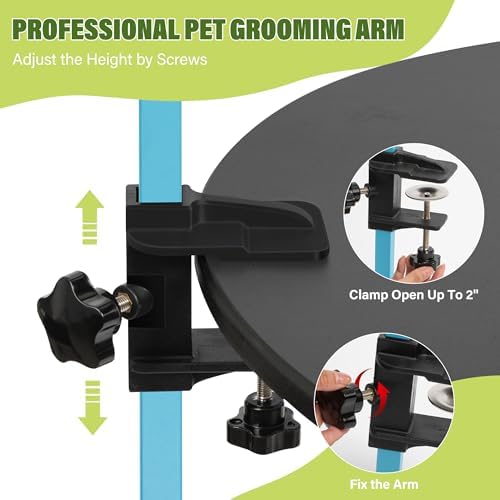 getlstub Dog Grooming Arm with Pet Grooming Hammock, Dog Grooming Stand with - Image 4