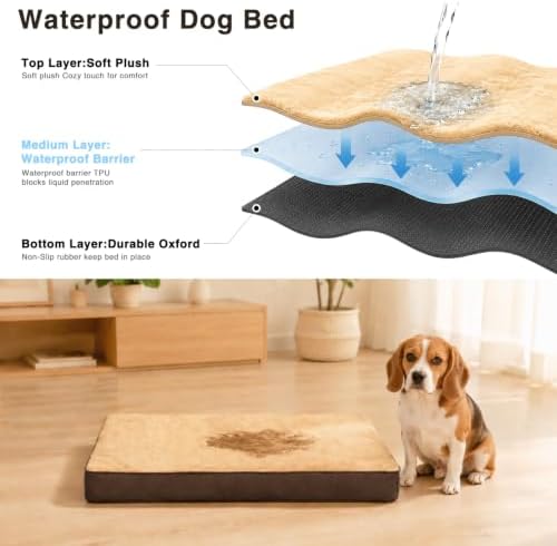 NUPIDA Waterproof Small Dog Bed - Image 4