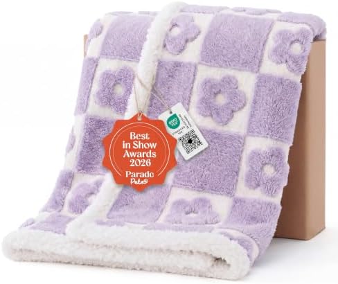 LE SURE Waterproof Blanket for Bed Cute Cozy 3D Jacquard, Twin（60x80） by Lesure