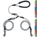 WYuZe 5FT Double Dog Leash No Tangle Rope Dual Leash Easy Walk Two Dogs by WYuZe