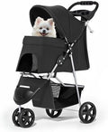 MoNiBloom Pet Stroller for Small/Medium Dogs and Cats up to 33 lbs by Monibloom