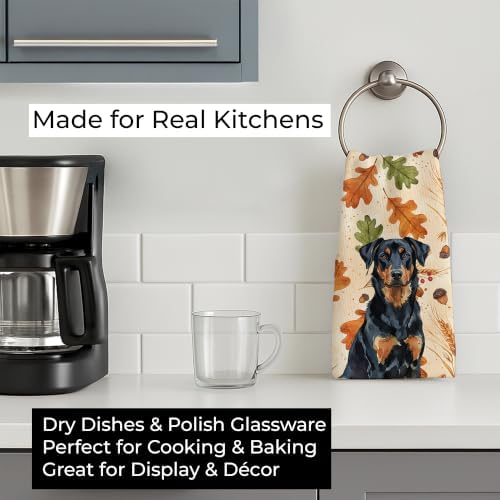 Caroline's Treasures Beauceron Dogs Kitchen Towel 15x25 in - Image 3