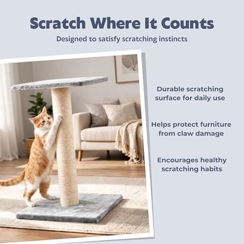TRIXIE Espejo 27.2-in Sisal Cat Scratching Post - Image 3