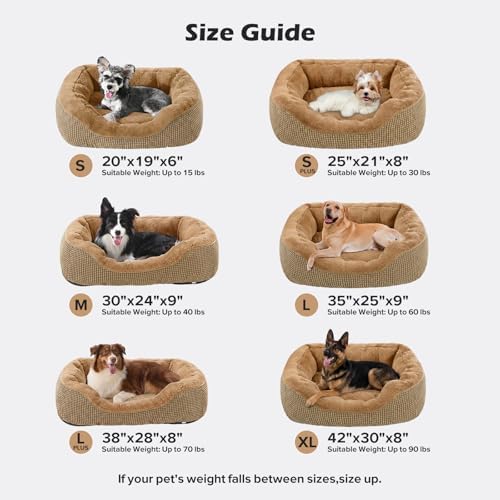 INVENHO Large Dog Bed, Washable Orthopedic Warming Soft Sleeping Durable - Image 5