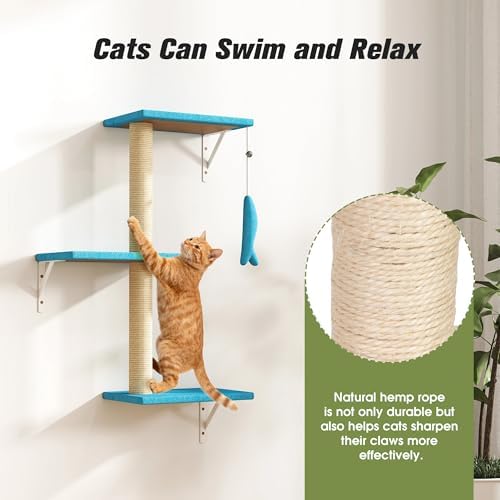 5 Pcs Wall-Mounted Climber Set, Wood Indoor - Image 4