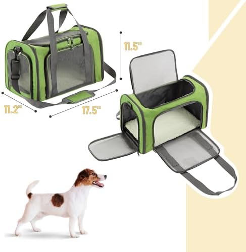 Mr. Pen- Pet Carrier, 17.5" x 11.2" x 11.5", Medium Size - Image 2