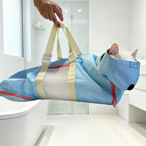 Cinf Cat Restraint Grooming Bag, Anti-Scratch Tool - Image 4