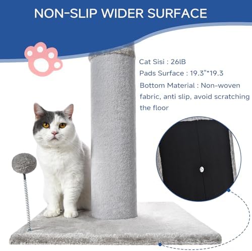 Cat Craft 41" Tall Cat Scratching Post - Image 5