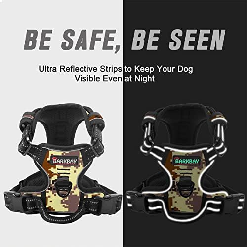 BARKBAY Dog Harness No Pull for Small Sized Dog Front Back Clips, Dog Vest - Image 5