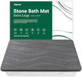 XMarrat Extra Large Stone Bath Mat, Diatomaceous Earth Mat, 31.5"x19.7" by XMarrat