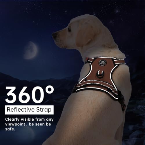IVY&LANE No Pull Dog Harness for Large Dogs, Reflective Dog Vest Harness - Image 5