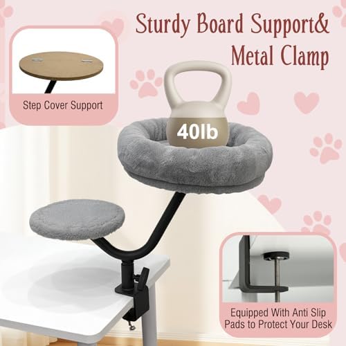 Cat Desk Bed, Desk Cat Bed Attachment - Image 4
