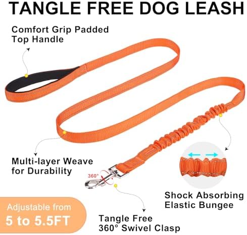 BEAUTYZOO Dog Harness for Large Dogs, No Pull Step in Pet Vest and Leash Set - Image 6