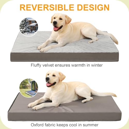 KSIIA Orthopedic Dog Bed for Extra Large Dogs - Image 4