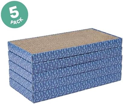 Kitty City 5-Pack XL Double Sided Corrugate Cat Scratcher Pads - Image 2