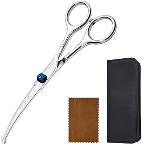 6.5" Right-handed Pet Round-Tip Grooming Stainless steel Safety Grooming - Image 5