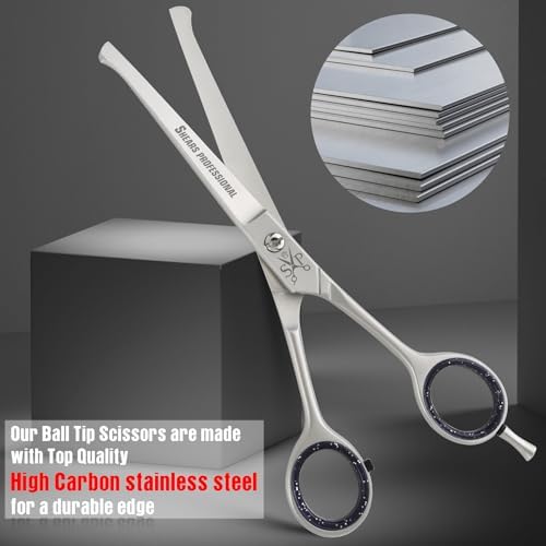 Dog Grooming Scissors, Hair Cutting Scissors, Straight - Image 2