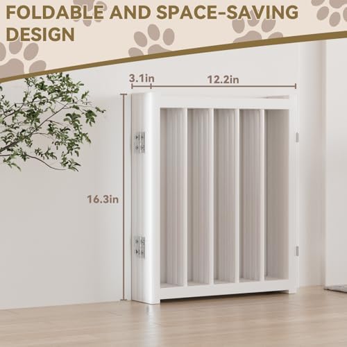 Snuowu 16" Freestanding Short Dog Gate - Image 6