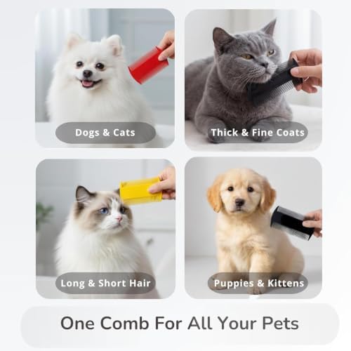 Pets&Goods Tear Stain & Flea Remover Comb Set - Image 5