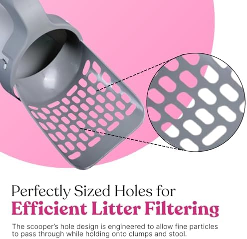 Cat Litter Scooper with Holder - Image 4