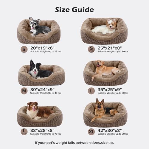 INVENHO XL Dog Beds Large Sized Dog, Washable Orthopedic Warming Soft Sleeping - Image 5
