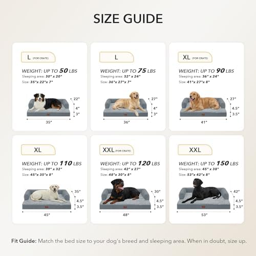 Waterproof Orthopedic Dog Bed for Extra Large Dogs - Image 5