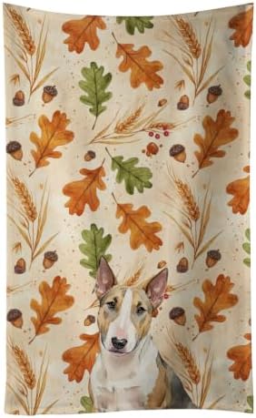 Caroline's Treasures Miniature Bull Terrier Dogs Kitchen Towel 15x25 in by CarolinesTreasures