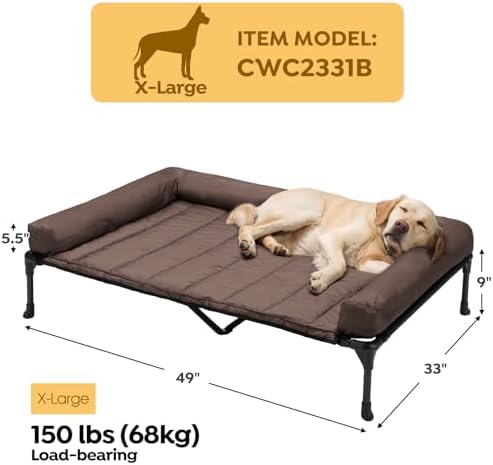 Veehoo Outdoor Elevated Dog Bed - Image 2