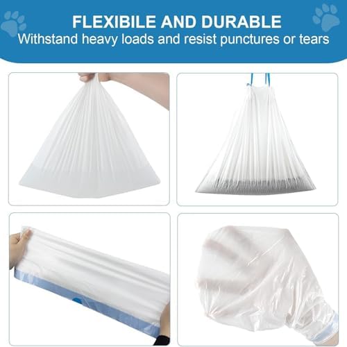 Self Cleaning Cat Litter Box Liners-120 Counts, Extra Thick Litter Bags - Image 6