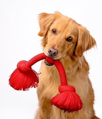 Playology Tug Rope Dog Toys for Large Breed Dogs - Image 3