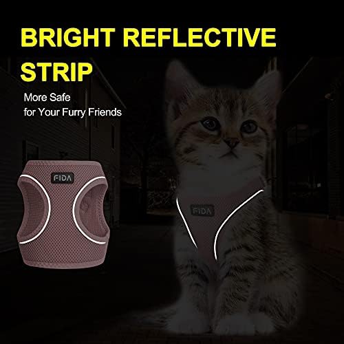 Fida Cat Harness and Leash Set for Walking Kitten and Puppy, Escape Proof - Image 4