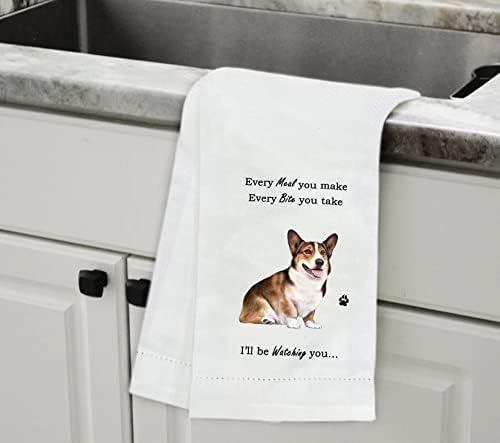E&S Imports Welsh Corgi Kitchen Towels - Image 2