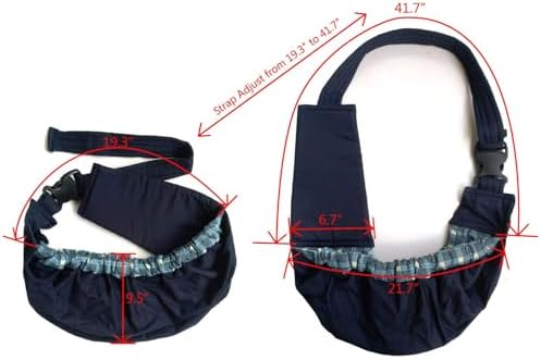 Pet Sling Carrier, OrgMemory Cat Front Carrier Chest, Small Dog Sling Outdoor - Image 2