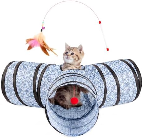 Tempcore 3 Way Collapsible Cat Tunnel by Tempcore
