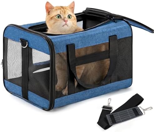 Conlun Cat Carrier Soft-Sided Pets Travel Carriers by Conlun