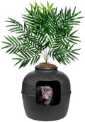 Good Pet Stuff Original Hidden Litter Box Planter, Decorative Cat Litter by TheGoodPetStuffCompany