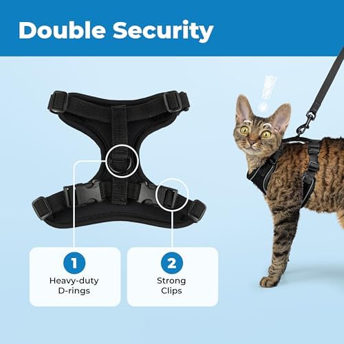 Voyager Escape-Proof Step-in Cat Harness & Leash - Image 5