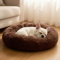 Comfort Donut Dog Bed for Small Dogs, Cat Bed & Pet Bed for Indoor Use by SUVAMJAM