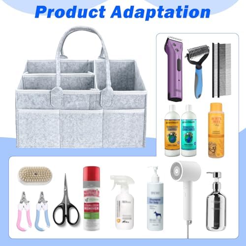 Klawdsky Pet Grooming Tote Bag, Dog Storage Organizer - Image 2