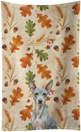 Caroline's Treasures American Hairless Terrier Dogs Kitchen Towel 15x25 in by CarolinesTreasures
