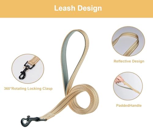Hipubby Dog Harness and Leash Set, No Pull Soft Mesh Puppy Harness - Image 4