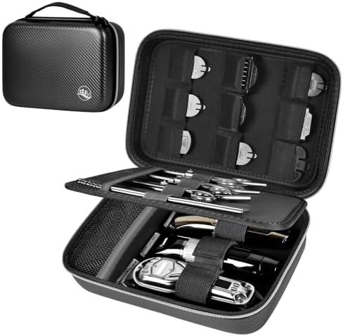 Boobowl Barber Accessories Bag for Clippers and Supplies, Hair Clipper Box by BOOBOWL