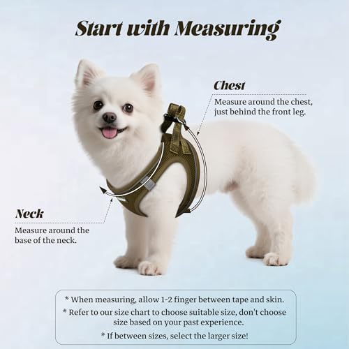 No Pull Dog Puppy Harness and Leash Set Reflective Mesh Vest Small - Image 2