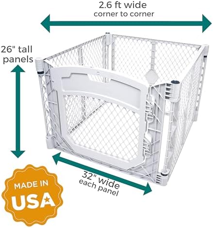 MyPet North States Petyard Plus: 3 Ft. Wide Folding Dog Playpen Indoor or - Image 7