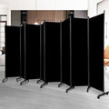 Room Divider 6 Panel-176''Wide Folding Privacy Screen, Large Partition Wall by HOMSCREENER