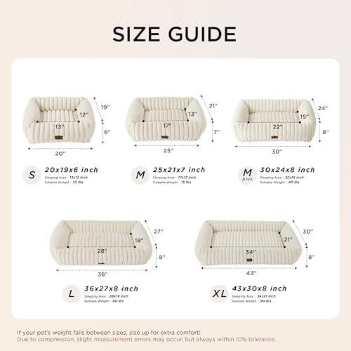 Bedsure ComfyFleece® Dog Bed for Small Dogs & Cats Washable，20in Blush Pink - Image 5