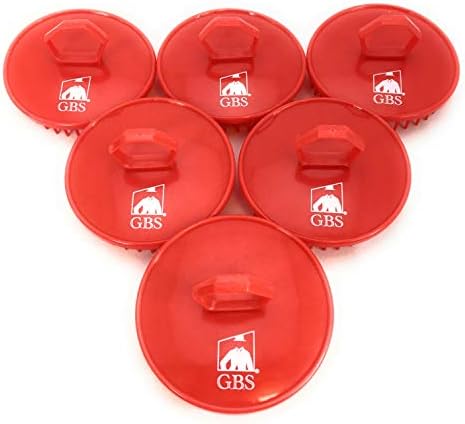 G.B.S Shampoo Scalp Massage Brush, Grooming Travel Effortless Glide Fine Tooth by GentsFineGroomingProducts