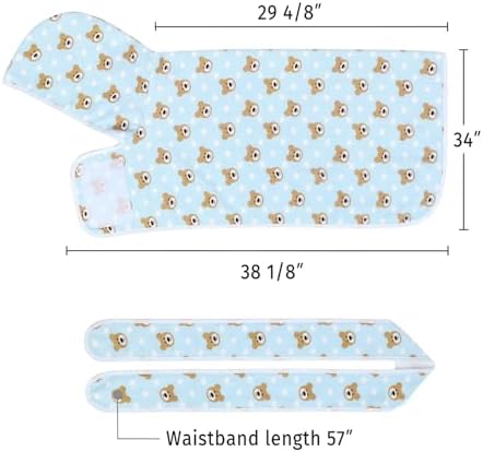 HDE Hooded Dog Bathrobe Quick Dry Towel Wrap - Image 2